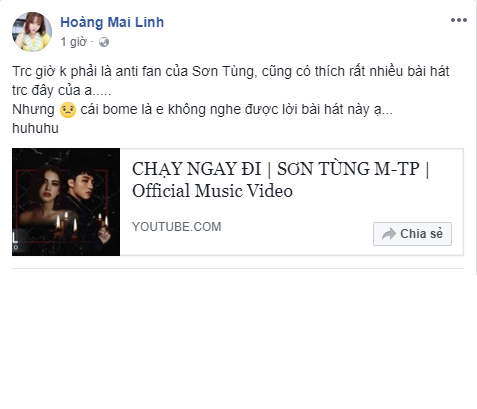 Ngoài việc không nghe rõ lời, nhiều dân mạng còn thấy rằng nội dung trong MV Chạy ngay đi có phần động chạm đến tôn giáo khi đốt bức tranh có tên Pieta (Đức Mẹ Sầu Bi) của họa sĩ William-Adolphe Bouguereau. Đây là việc khá nhạy cảm vì nó động chạm đến đức tin của những người theo đạo Thiên Chúa.