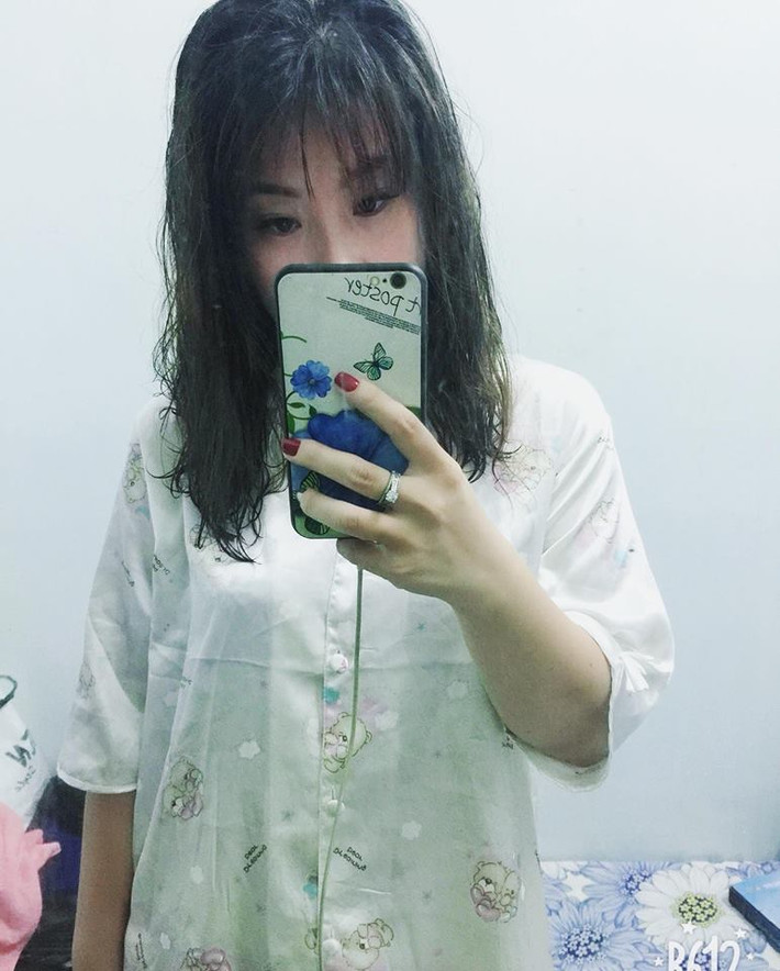Nhan sắc trẻ trung của mẹ 2 con tên Thanh Hiền khi trong hành trình giảm cân.