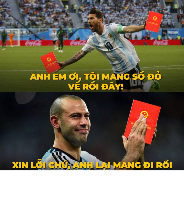 Messi đã thực hiện được lời hứa của mình với nhiều fan bằng bàn thắng phút thứ 14. Tuy nhiên, Mascherano lại mang những quyển sổ đỏ của nhiều người đi xa và phải nhờ bàn thắng của Marcos Rojo thì họ mới thức sự yên tâm cho một chiến thắng.