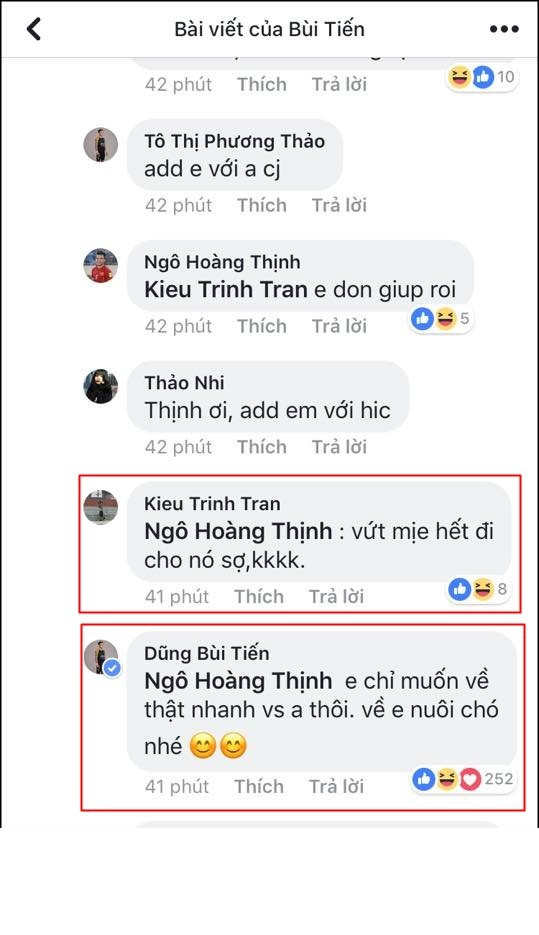 Trước đó, sau chiến thắng kỳ tích của đội tuyển U23 Việt Nam với U23 Qatar, nhiều người đẹp trong showbiz như Angela Phương Trinh, Jolie Nguyễn, Tóc Tiên còn công khai tỏ tình khiến công chúng không khỏi thích thú.