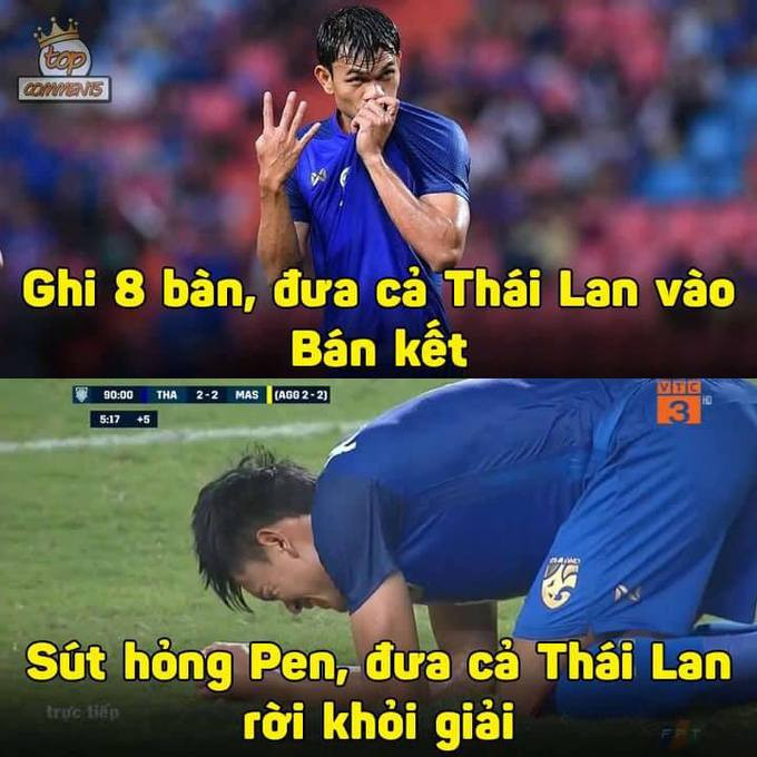 Trận bán kết lượt về AFF Cup 2018 giữa đội tuyển Thái Lan và Malaysia diễn ra hấp dẫn. Người hâm mộ đã trải qua mọi cung bậc cảm xúc từ thăng hoa, hồi hộp lo lắng đến vỡ òa cảm xúc. Nhưng người được nhắc đến nhiều nhất vẫn là Adisak Kraisorn.