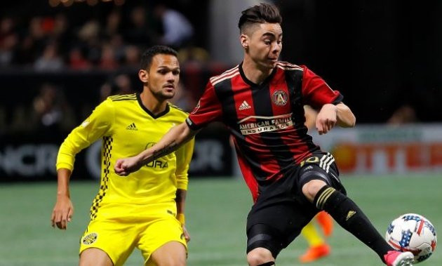 Chuyển nhượng cầu thủ từ Teamtalk, Arsenal từng có những mối liên hệ mật thiết với Miguel Almiron, người đang chơi bóng tại giải nhà nghề Mỹ (MLS).
