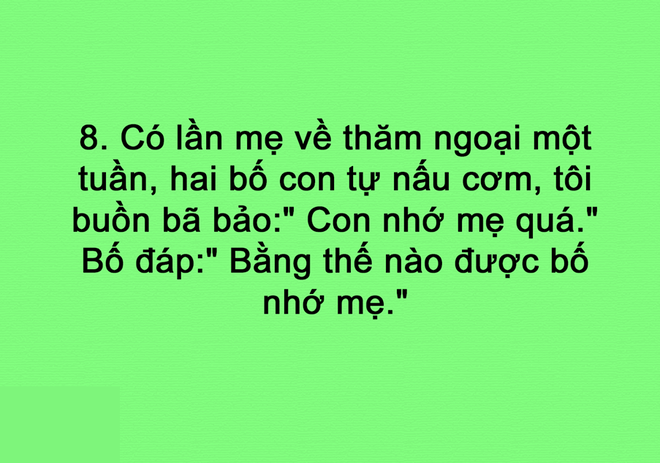 Nỗi nhớ mẹ không chỉ có con mà bố cũng nhớ gấp vạn lần.