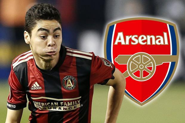 Chuyển nhượng cầu thủ từ London, Arsenal đã hoàn tất chữ ký của cầu thủ 24 tuổi người Paraguay hiện đang khoác áo CLB Atlanta United, Miguel Almiron.