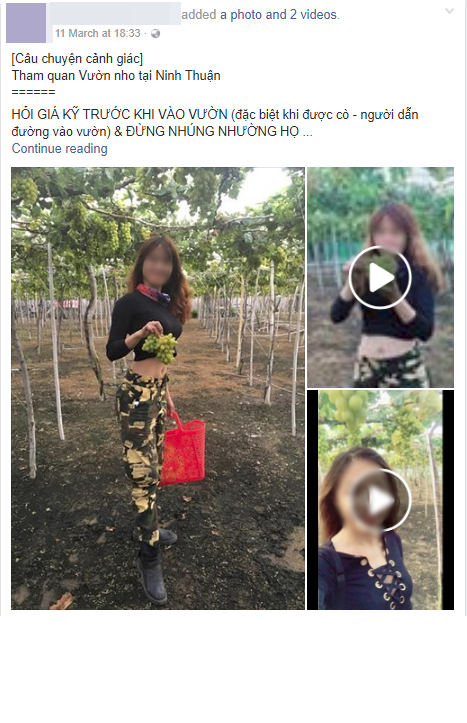 Mặc dù năm 2018 chỉ mới trải qua 4 tháng nhưng đã có rất nhiều những vụ lùm xùm đến từ các phượt thủ từ việc tố nữ phượt thủ ngửa cổ ăn nho tại vườn, tố "láo" chủ vườn chặt chém hay mới nhất là việc đoàn phượt thủ 16 xe 28 người nghỉ qua đêm ở cafe võng với tổng chi phí 400.000 đồng gây "rúng động" Cà Mau vì cho rằng quán cafe "chém đẹp". Tất cả đều vô hình làm xấu đi những hình ảnh của cộng đồng phượt.