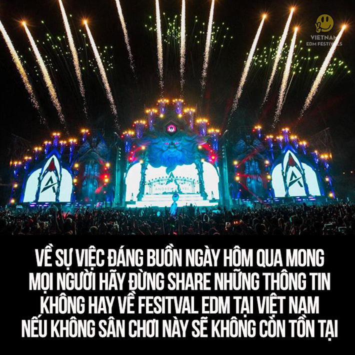 Trên MXH, rất nhiều những thông điệp của các Raver chân chính đã được gửi đi và mong rằng những Festival EDM sẽ được tiếp tục tại Việt Nam và sẽ có sự "sạch sẽ" trong các sự kiện này.
