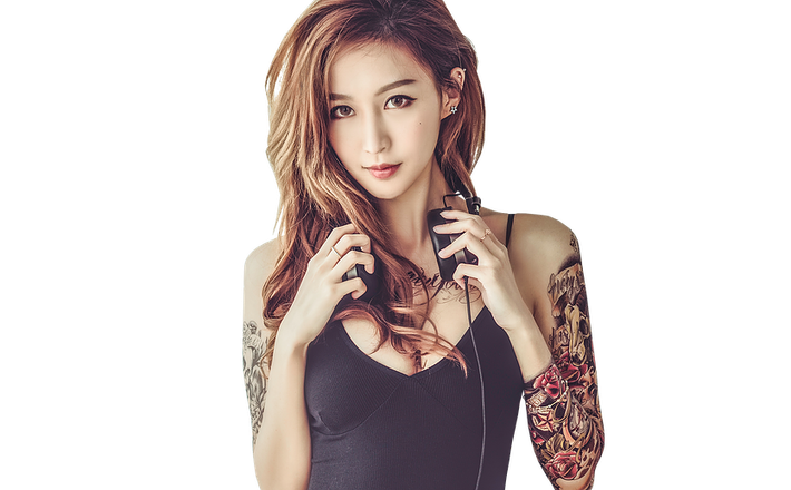 Cô nàng sở hữu vòng 1 hoàn hảo và khuôn mặt thực sự cá tính.