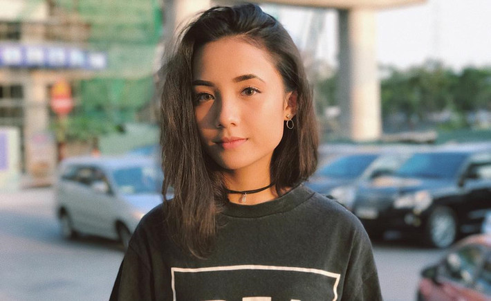 Cùng ngắm nhìn gương mặt lai 1/4 dòng máu của bạn gái vlogger Huyme.