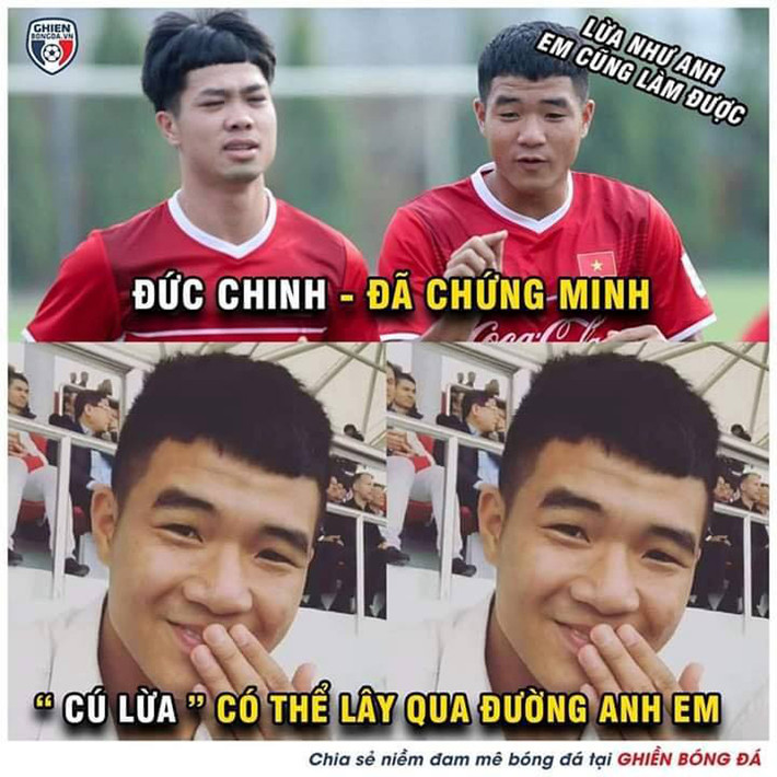 Với các tình huống dứt điểm trong tư thế mười mươi, Đức Chinh được cho là thay thế vị trí của Công Phượng trong vai trò "thánh lừa" của đội tuyển Việt Nam.