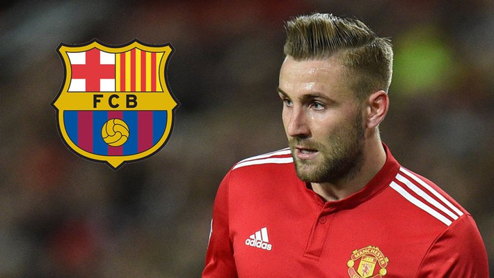 Theo Don Balon, Barcelona muốn đưa Shaw về cạnh tranh vị trí bên hành lang cánh trái với Jordi Alba. Ảnh: Don Balon