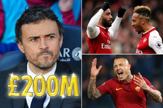 Theo The Sun, Enrique sẽ bổ sung thêm nhân sự nếu ngồi ghế nóng của Arsenal và cái giá được đưa ra đó là 200 triệu bảng.