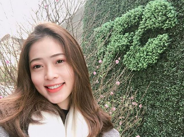 Hiện tại, Á hậu Việt Nam 2018 đang học năm 2 chuyên ngành Tài chính, ĐH Kinh tế quốc dân.