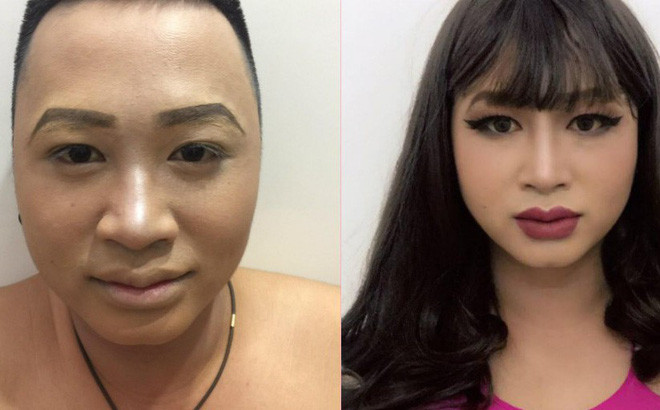 Công nghệ make up thật sự đã thống trị thế giới này, nó được ví như công cụ giúp các cô gái "thiên biến vạn hóa" từ vịt con xấu xí trở thành thiên nga tung cánh. Không chỉ có các bạn gái, mới đây một chàng trai cũng dùng "vũ khí" là các cây cọ trang điểm để đi "lừa" nhiều người.