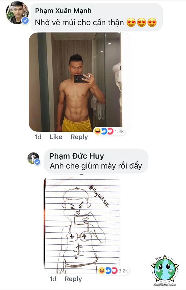 Xuân Mạnh: "Múi của tôi đâu? Đã dặn vẽ kĩ rồi mà!"