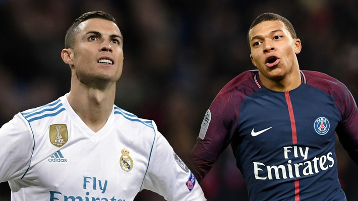 Diario Gol đưa tin, Ronaldo muốn Real lấy Mbappe từ tay PSG. Bên cạnh đó còn là các cái tên khác như De Gea, Bonucci và Marquinhos. Ảnh: Diario Gol