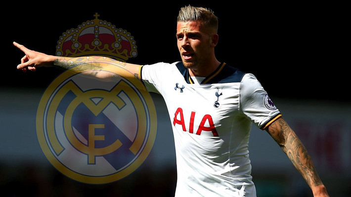 Chuyển nhượng cầu thủ từ Don Balon, Real Madrid là mang Toby Alderweireld về sân Bernabeu ngay trong mùa hè.