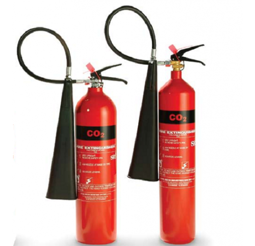 Bình CO2 chuyên chữa cháy chất lỏng (xăng, dầu, cồn), chữa cháy khí (methan, gas) và thiết bị điện. Trên bình thường ghi rõ CO2, hoặc MT2, MT3, MT5. Nhưng do đặc tính CO2 gây ngạt, nên cũng không thể bình để chữa cháy trong phòng kín có người ở.