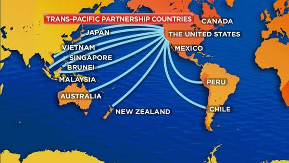 Hiệp định TPP ban đầu có tên là nhóm P-4 do 4 nước thành lập là Chile, New Zealand, Singapore và Mexico. Tháng 9/2008, Mỹ tuyên bố tham gia TPP và đến đầu năm 2009, Việt Nam quyết định tham gia TPP với tư cách thành viên liên kết. Tháng 11/2010, sau khi tham gia 3 phiên đàm phán TPP với tư cách này, Việt Nam chính thức tham gia đàm phán TPP. Cho tới nay đã có 12 nước tham gia vào đàm phán TPP.
