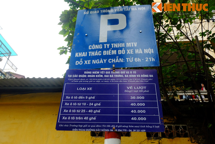 Theo quy định đỗ xe ngày chẵn lẻ trên phố bắt đầu từ 6-21h.