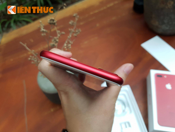 Được biết, số lượng iPhone 7 Plus màu đỏ về Việt Nam trong giai đoạn này là khá hạn chế. Phiên bản iPhone 7 plus sẽ có hai loại dung lượng 128GB và 256GB.