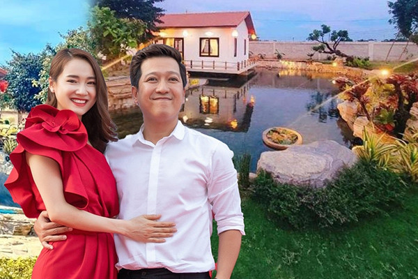 Vợ chồng Trường Giang - Nhã Phương sở hữu nhiều bất động sản, đáng chú ý nhất là biệt thự nhà vườn trị giá 70 tỷ tại Đồng Nai. Ảnh: Vietnamnet