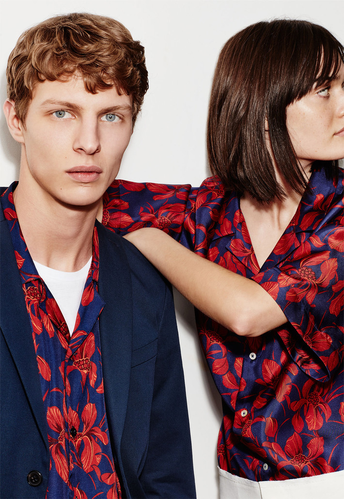 Mẫu áo suit blazer nam trong bộ sưu tập Zara.