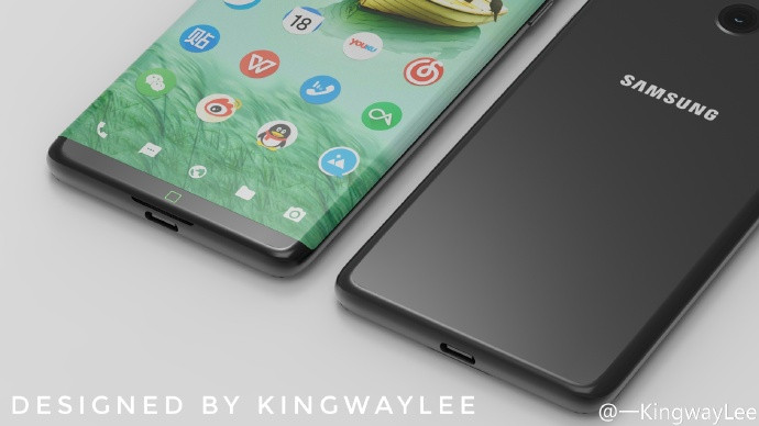 Sự tối giản hết mức khiến Samsung Galaxy S8 thật sự liền mạch. Ảnh: Gizmochina.