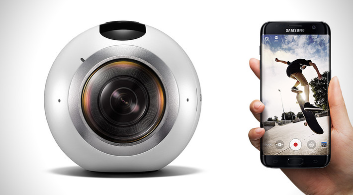 Đầu năm 2016, Samsung đã tung ra một kính thực tế ảo Gear 360. Sự phổ biến của công nghệ thực tế ảo khiến Samsung đầu tư mạnh vào lĩnh vực này. Ảnh: WCCFtech.
