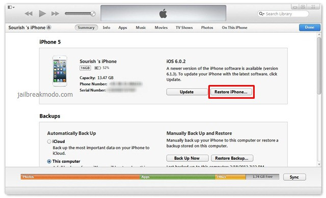Nếu không muốn mua phải một chiếc iPhone dính iCloud, đừng quên restore máy. Nếu xuất hiện màn hình đăng nhập tài khoản iCloud thì trả lại máy. Ảnh: TrueSmart.