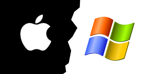 Những năm đầu thập niên 90 là thời kỳ cao trào trong vụ kiện giữa Apple và Microsoft về quyền sở hữu giao diện người dùng đồ họa trên máy tính. Ảnh: Cnet.