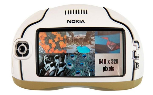 Nokia 7700 sở hữu màn hình cảm ứng, camera, Bluetooth, FM radio và trình duyệt web. Ảnh: Telegraph.