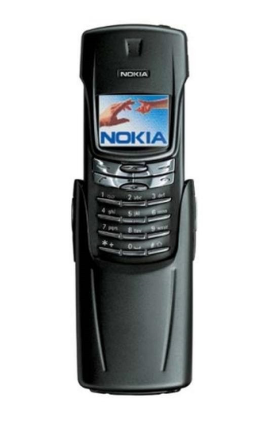 Nokia 8910i là chiếc điện thoại đầu tiên của Nokia hướng tới đối tượng doanh nhân. Toàn bộ điện thoại đều được làm từ kim loại. Ảnh: Telegraph.