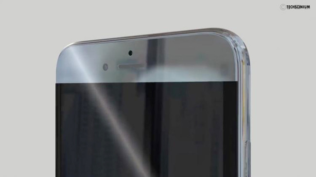 So với phiên bản trước thì chiếc iPhone 8 concept này sở hữu lớp vỏ bằng kính, bộ khung viền bằng kim loại.