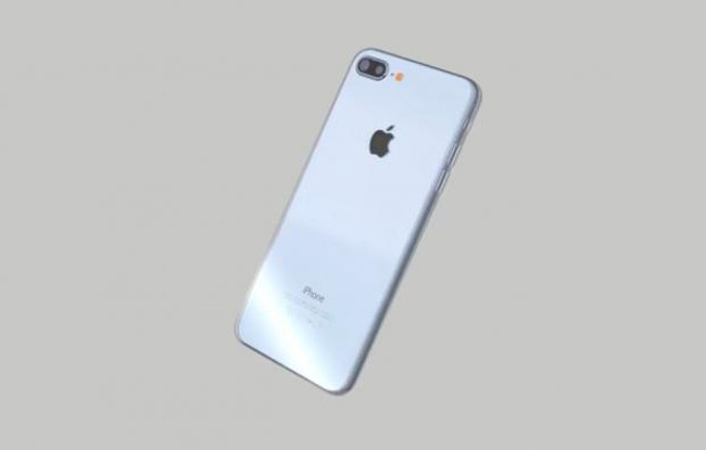 Mặt lưng bọc kính, và tích hợp camera kép.