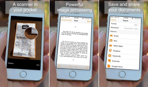 Ứng dụng Genius Scan và Doc Scan sẽ biến iPhone thành một máy quét cầm tay tiện dụng trong công việc mà chẳng tốn một xu. Ảnh: iOS Hacker.