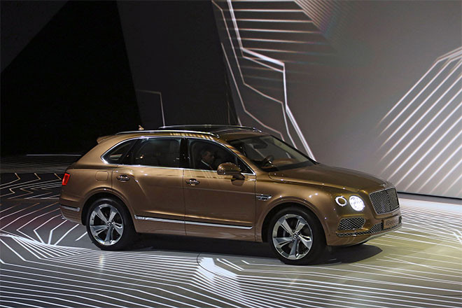 Mẫu SUV đầu tiên của thương hiệu xe siêu sang Bentley, Bentayga.