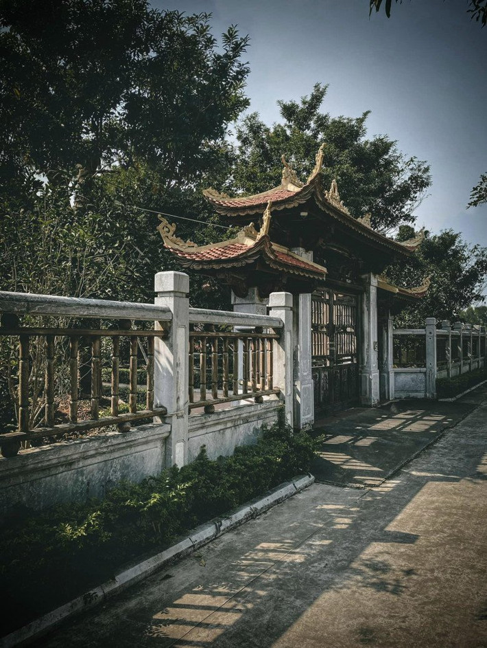 Ngôi nhà của gia đình anh Trần Văn Hải nổi bật với lối kiến trúc nhà vườn truyền thống miền Bắc. Ảnh: Thethaovanhoa