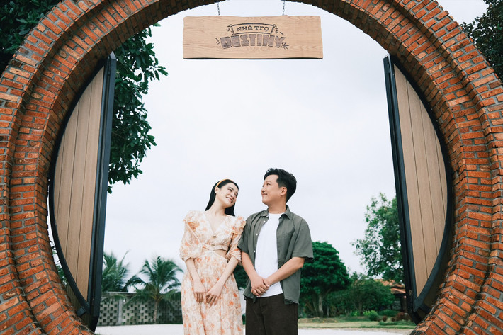 Ngôi nhà của Trường Giang - Nhã Phương được đặt theo tên thân mật của con gái - "nhà trọ Destiny". Ảnh: Lao động