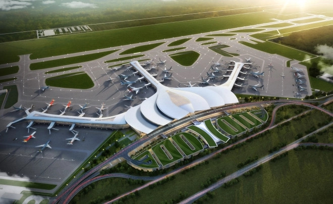 Bên ngoài tòa nhà thiết kế hoang dã giống như một bông hoa sen, với chủ đề tiếp tục bên trong là các hồ sen lớn và cây cọ. Ảnh: ACV