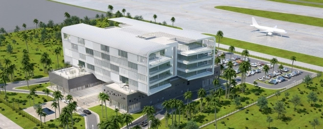Sân bay Long Thành sẽ có cửa kính lớn cũng như nhiều không gian mở đón ánh sáng. Ảnh: ACV