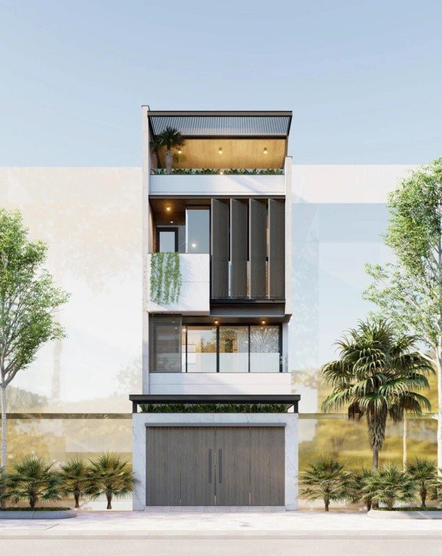 Phan Mạnh Quỳnh và vợ Huỳnh Khánh Vy đã hoàn thành căn biệt ở Nha Trang vào năm ngoái. Bà xã nam nhạc sĩ rất tự hào về cơ ngơi mới của mình.