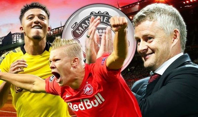 Chuyển nhượng bóng đá từ Goal.com, MU tỏ ra vô cùng tự tin sẽ chiêu mộ thành công cặp đôi tấn công Jadon Sancho (Borussia Dortmund) và Erling Braut Haaland (RB Salzburg) ngay ở phiên chợ mùa đông sắp tới, với mức giá tổng cộng 185 triệu bảng.