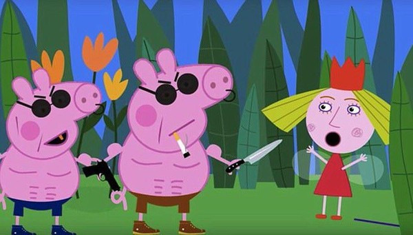 Clip phim Peppa chứa nội dung kinh dị, xúi giục trẻ em tự sát đã xuất hiện trang MXH dành cho clip Youtube.