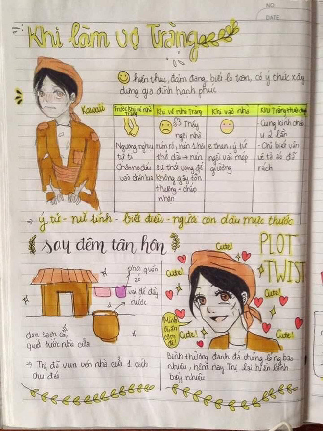 Quỳnh Trang chia sẻ: "Ở môn Văn, em thích nhất cách nó phản ánh cuộc sống và giúp mọi người phát huy trí tưởng tượng của mình. Thực ra, dù nói sợ môn Toán nhất nhưng lại học lớp chuyên Toán (nghe có vẻ khá nghịch lý), cơ mà em nghĩ đó cũng là lợi thế giúp em học khá môn Văn hơn các bạn cùng lớp."