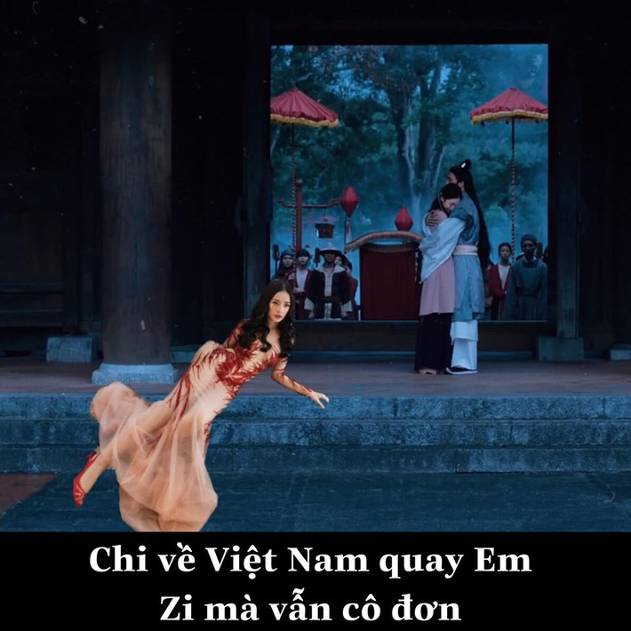 Về Việt nam Chi Pu được fan đón tiếp nhưng vẫn cô đơn.