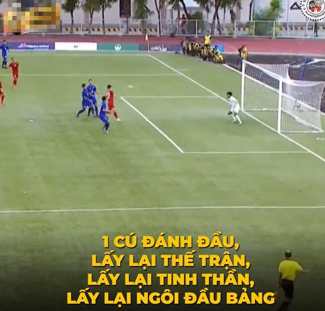 Chắc hẳn nhiều người còn nhớ những pha ghi bàn của Tiến Linh từ những pha bóng bổng vào lưới Thái Lan. Ảnh: Troll bóng đá