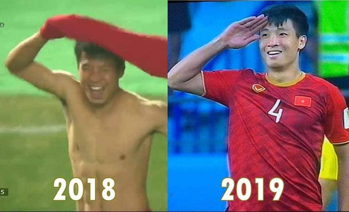 Sau chiến thắng của đội tuyển Việt Nam trước Jordan, trung vệ Bùi Tiến Dũng là người được nhắc đến khá nhiều khi thực hiện thành công pha sút 11m cuối cùng để đưa các đồng đội vào tứ kết Asian Cup 2019.