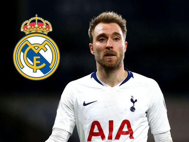 Tờ The Sun tuyên bố Real Madrid sẽ đưa ra lời đề nghị trị giá 60 triệu bảng vào phút cuối để chiêu mộ Christian Eriksen. Nếu điều này xảy ra, MU sẽ là đội rất tiếc nuối vì họ cũng đã kì vọng vào thương vụ này rất nhiều.