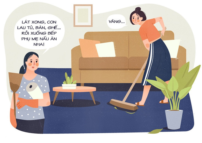 Tết đến, ai cũng muốn nhà cửa sạch sẽ, gọn gàng nhưng việc dọn nhà trước Tết lại trở thành nỗi ám ảnh với nhiều chị em.