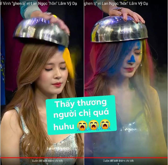 Trong khi các hot girl khác chia sẻ ảnh cực đẹp về Giáng sinh thì Midu lại khoe ảnh cần mẫn đi làm với gương mặt lem nhem đủ màu sắc.
